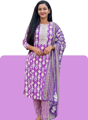 Cotton Kurti With Pant