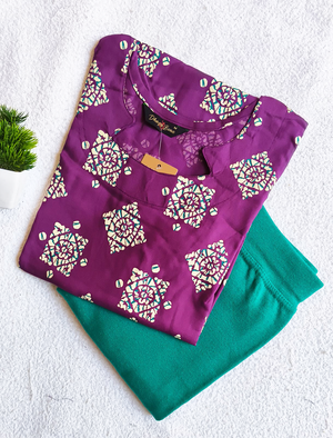 350 Kurti with Jeggings Combo