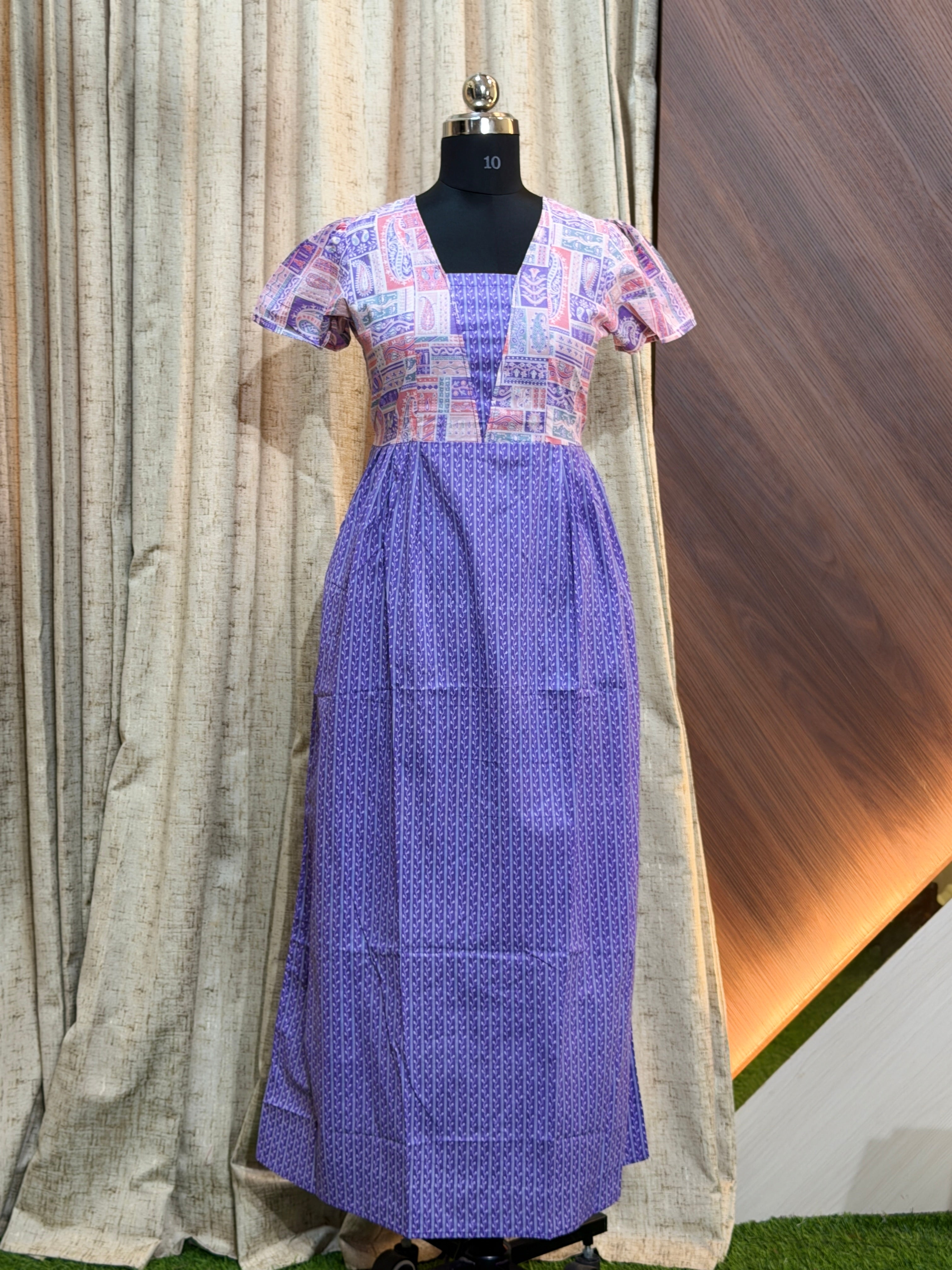 7802 - Frock Style Nighty – perfectcollections
