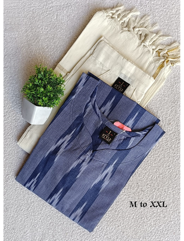 3168 - Cotton Kurti Set 3PC