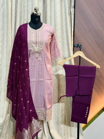 D1404 - Kurti with Pant and Dupatta