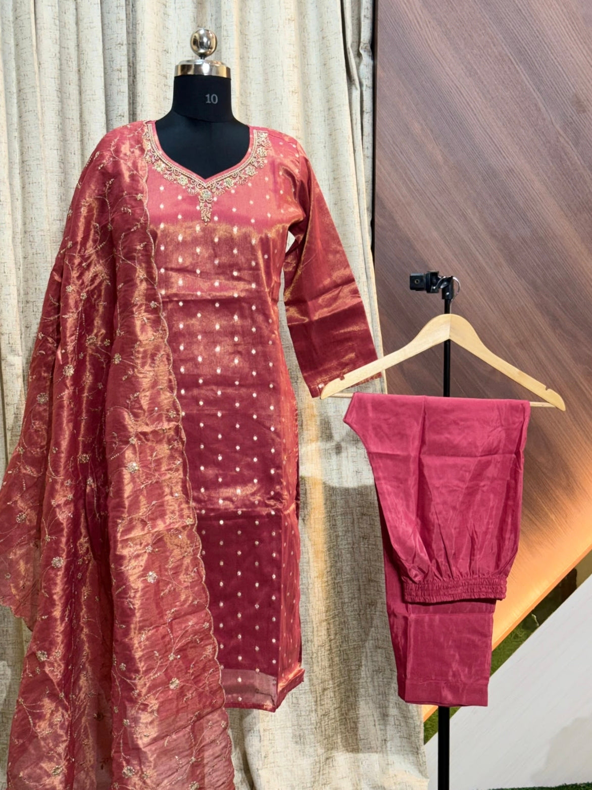 D1386 - Kurti with Pant and Dupatta