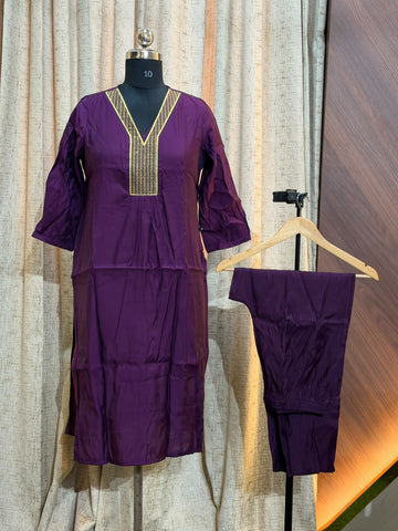 D1483  Co-Ords Roman silk