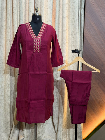 D1477  Co-Ords Roman silk