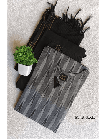 3215 - Cotton Kurti Set 3PC