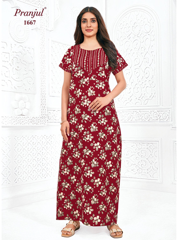 1667CN - Cotton Nighties