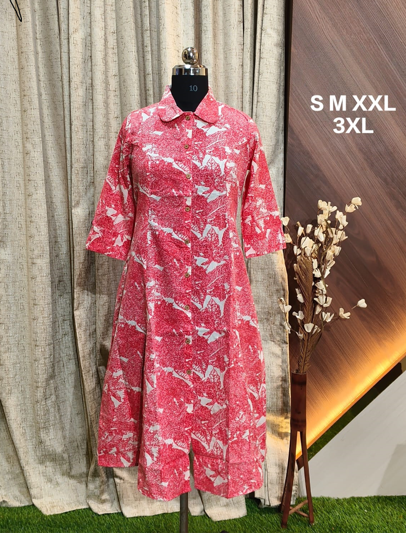 4311 - Cotton Aline Kurtis