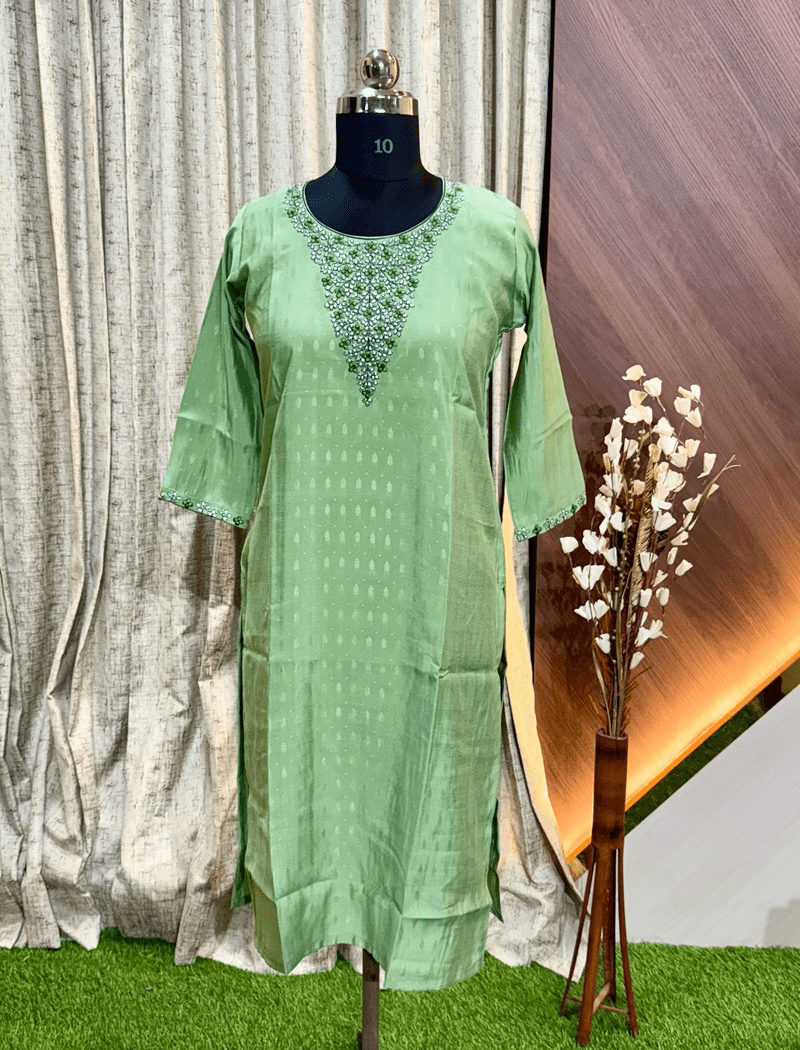 2684 - Embroidery Kurtis
