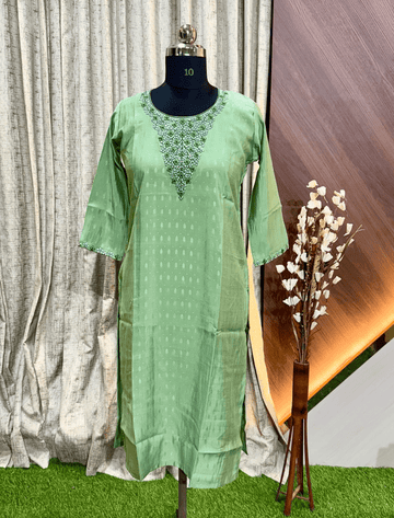 2684 - Embroidery Kurtis