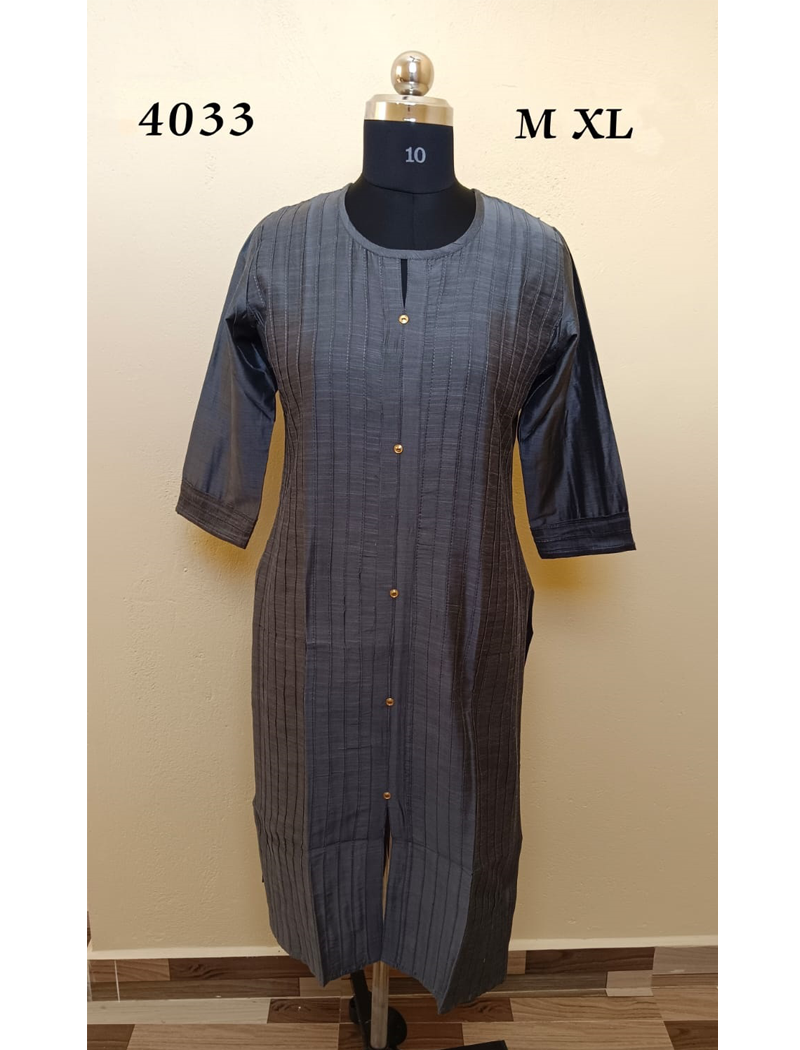 4033 - Silk Kurtis