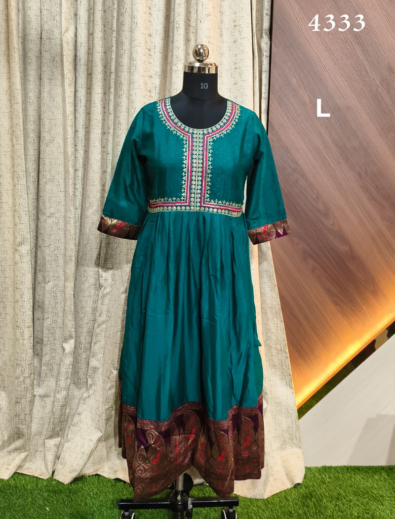 4333 - Designer wear Kurtis