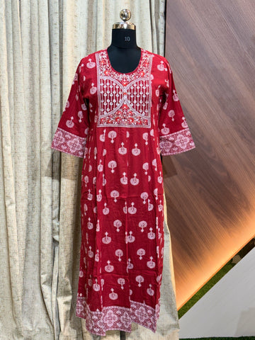 S241 -  Anarkali Kurtis