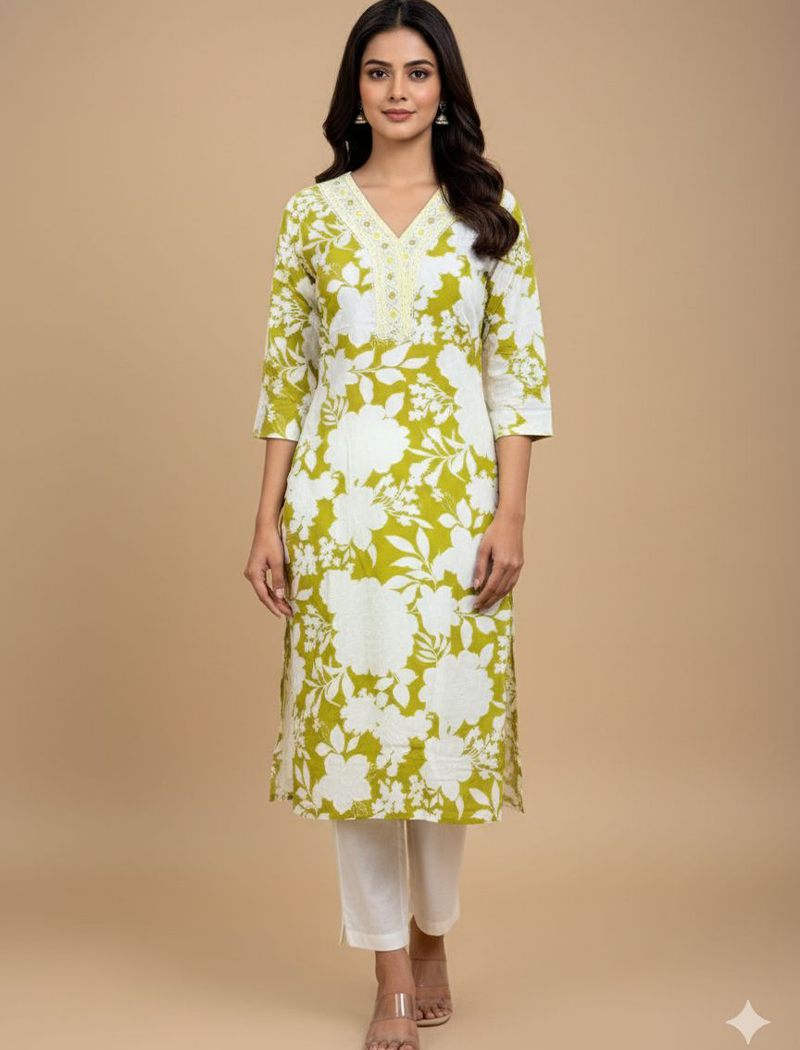 4756 - Long Kurtis