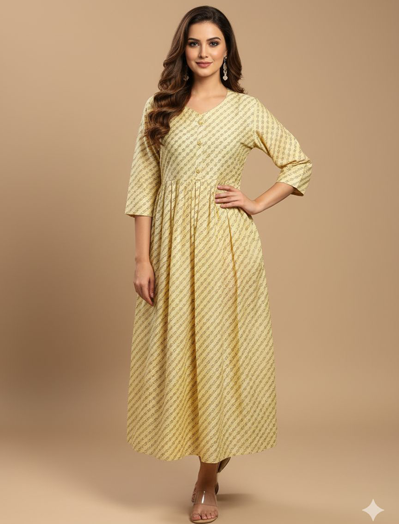 4823 -  Anarkali kurtis