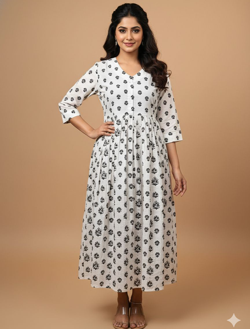 4831 -  Anarkali kurtis