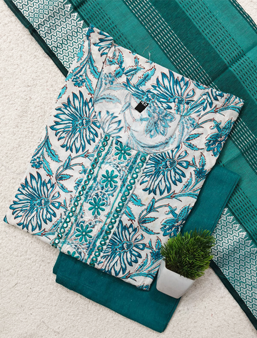 5406 - Cotton 3pc Kurta Set