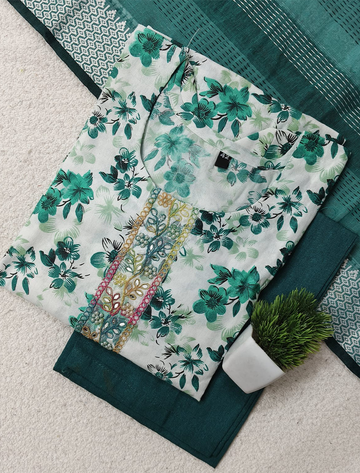 5410 - Cotton 3pc Kurta Set