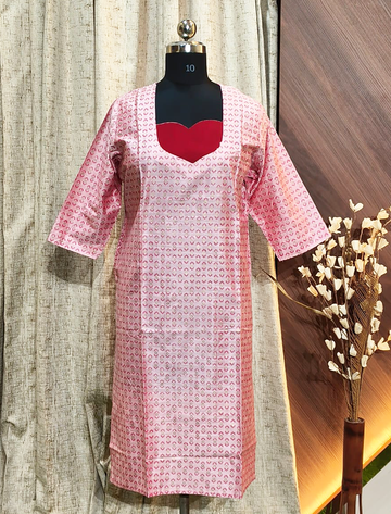 5417 - SILK KURTIS