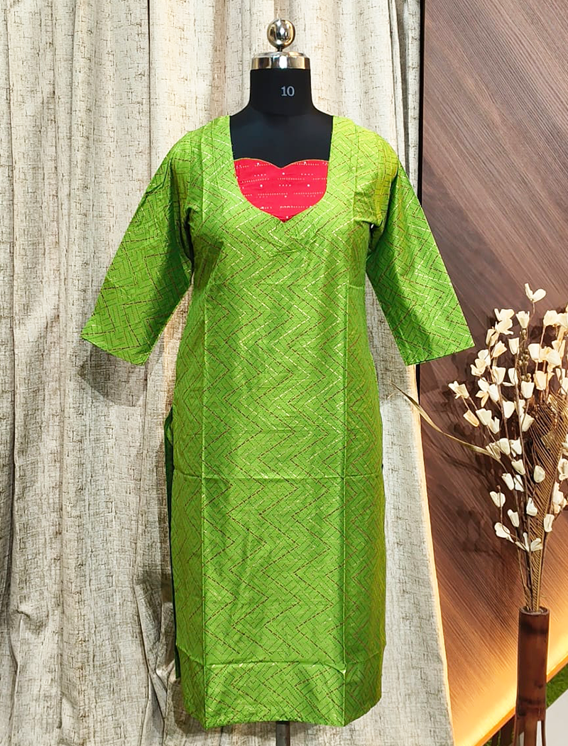 5419 - SILK KURTIS