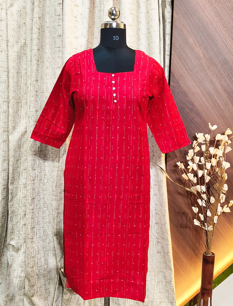 5425 - SILK KURTIS