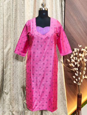 silk kurti