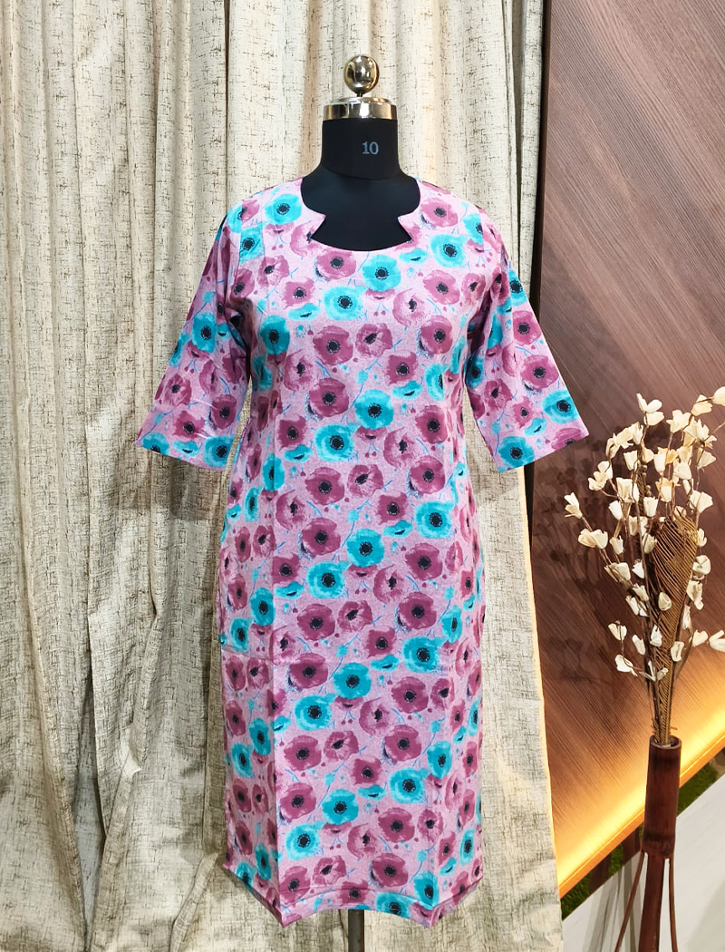 5530 - Daily Wear ( cotton kurtis)