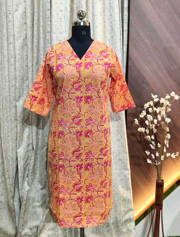 5532 - Daily Wear ( cotton kurtis)