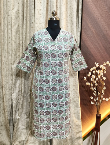 5543  - Daily Wear ( cotton kurtis)
