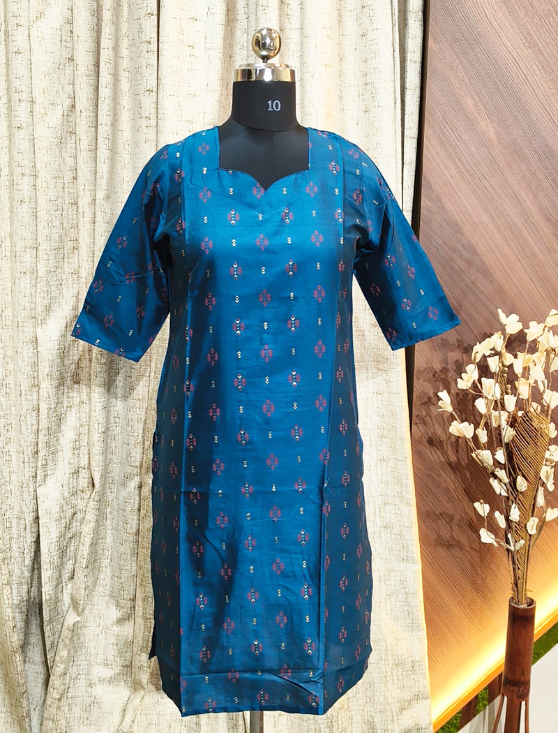 5562 - SILK KURTIS