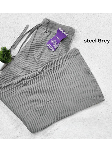 Palazzo Pants -  5675 Light GREY