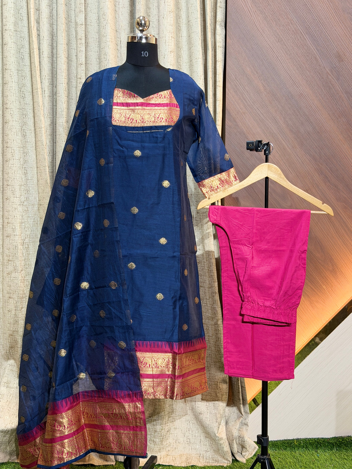 S005 - Kurti with Pant and Dupatta