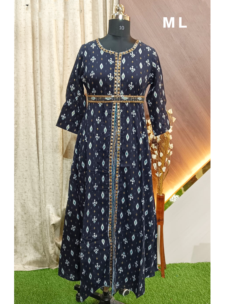 5928 - Anarkalli kurtis