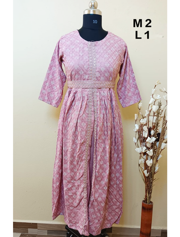5932 - Anarkalli kurtis
