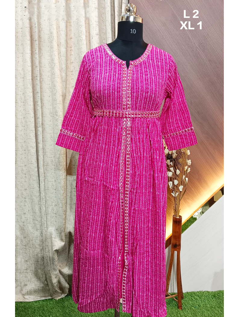5934 - Anarkalli kurtis