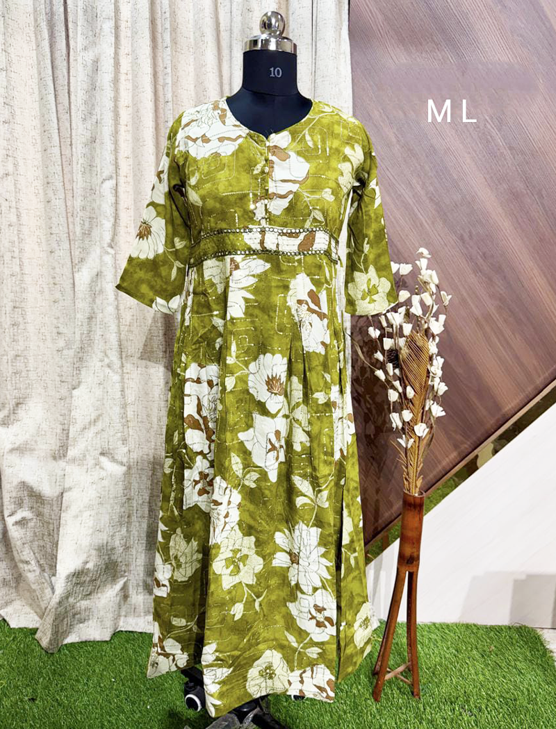 6005 - Anarkalli kurtis