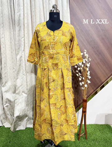 6008 - Anarkalli kurtis