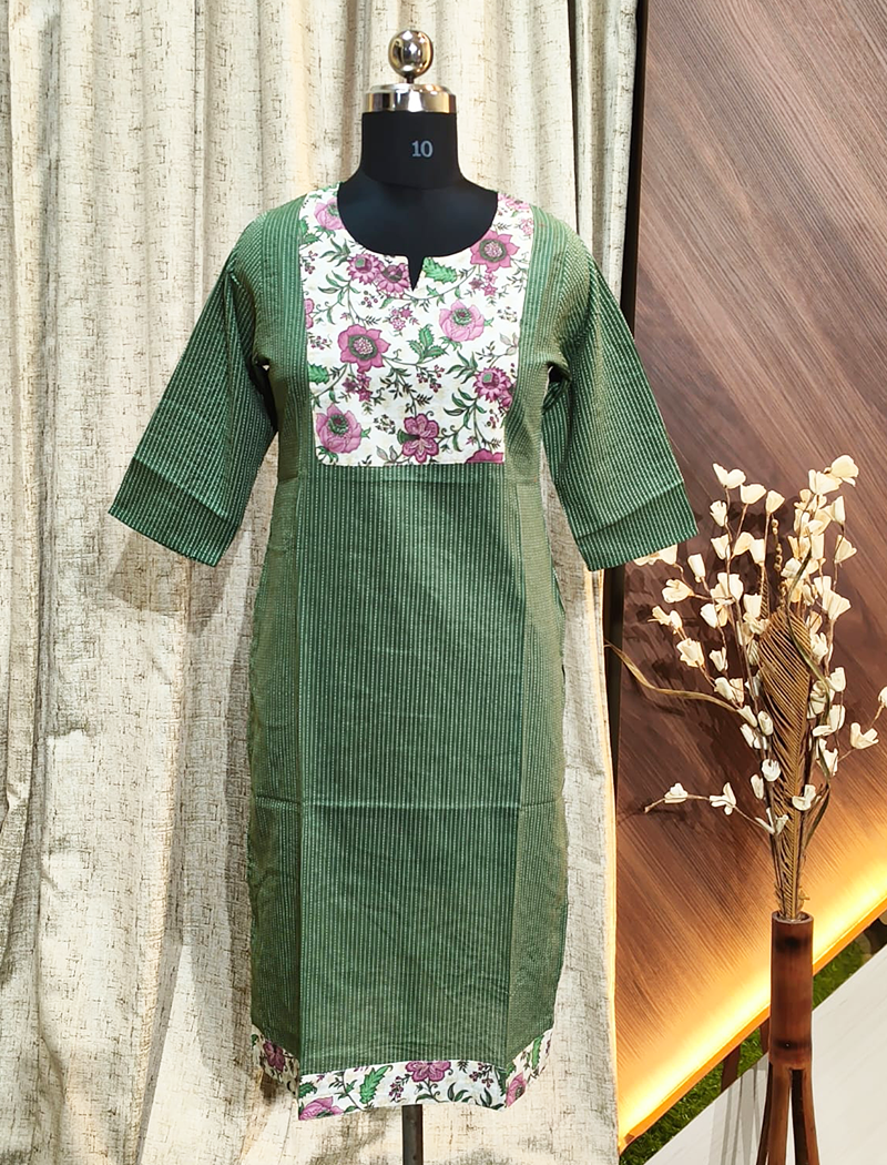 6150 - Daily Wear  Kantha Cotton