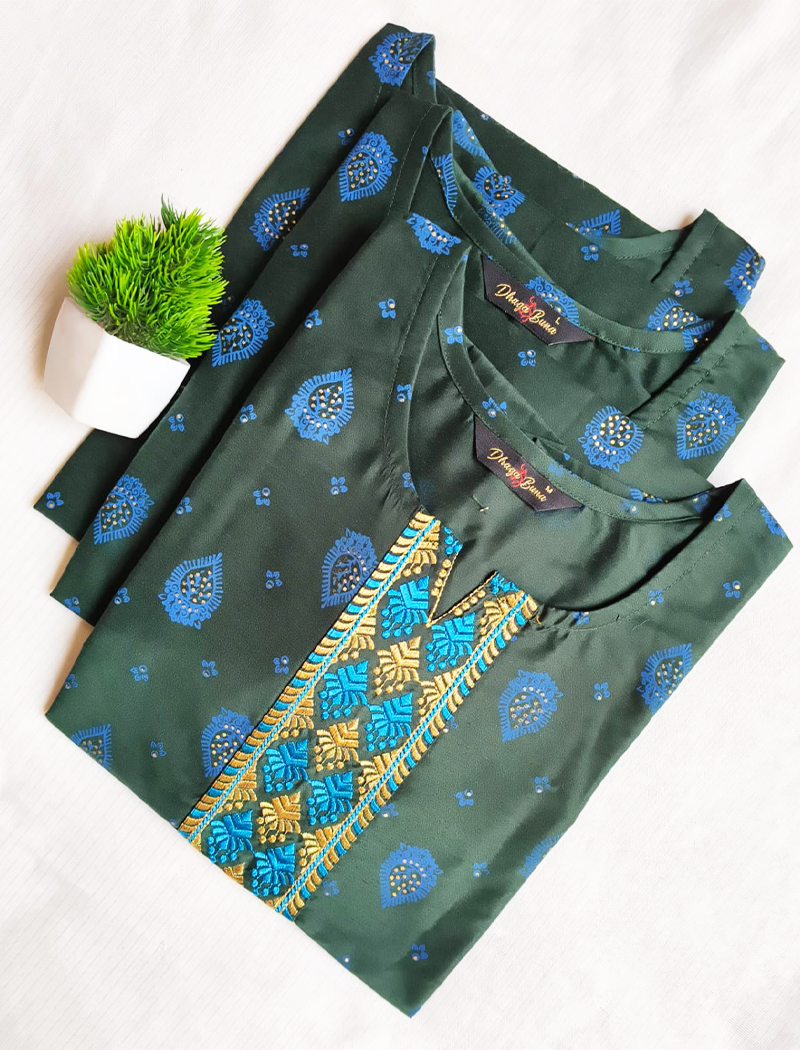 6241 - SILK KURTIS