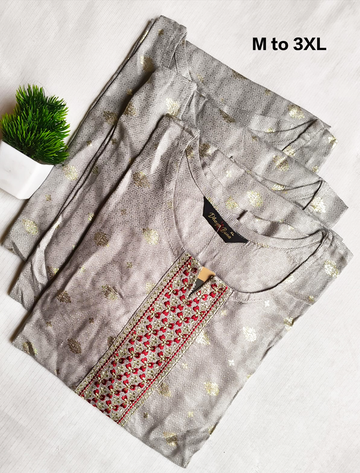 6244 - SILK KURTIS