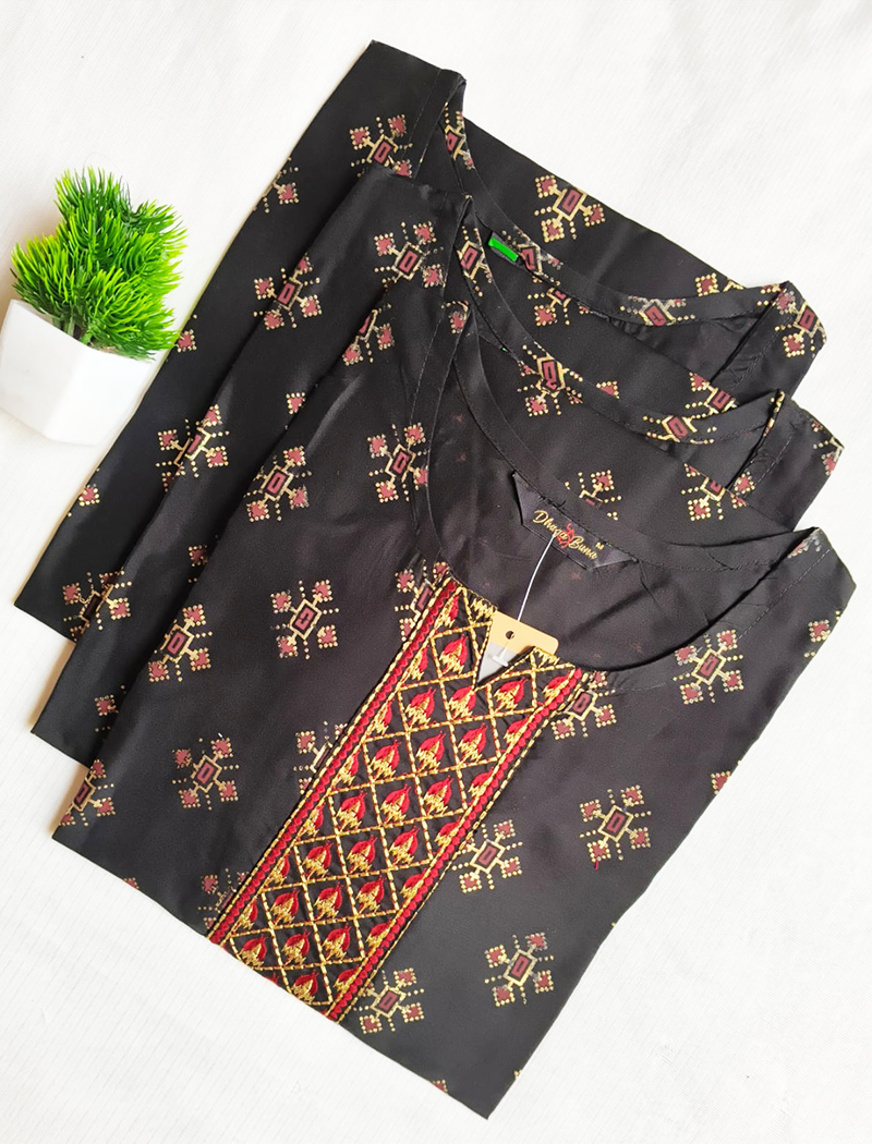 6245 - SILK KURTIS