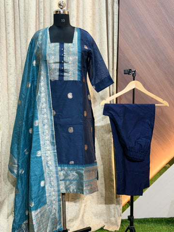 S276  - Kurti with Pant and Dupatta