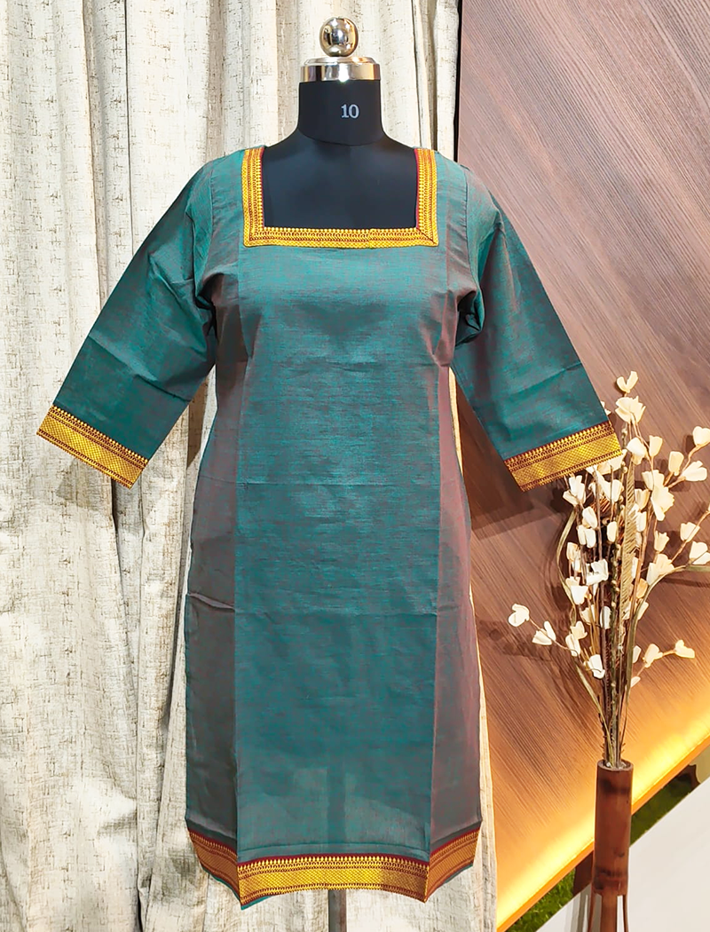 6557 - Daily Wear  Mangalagiri Cotton