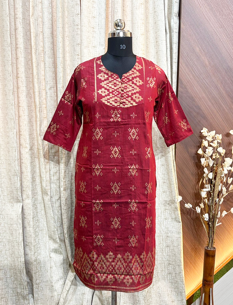 6855 SILK KURTIS