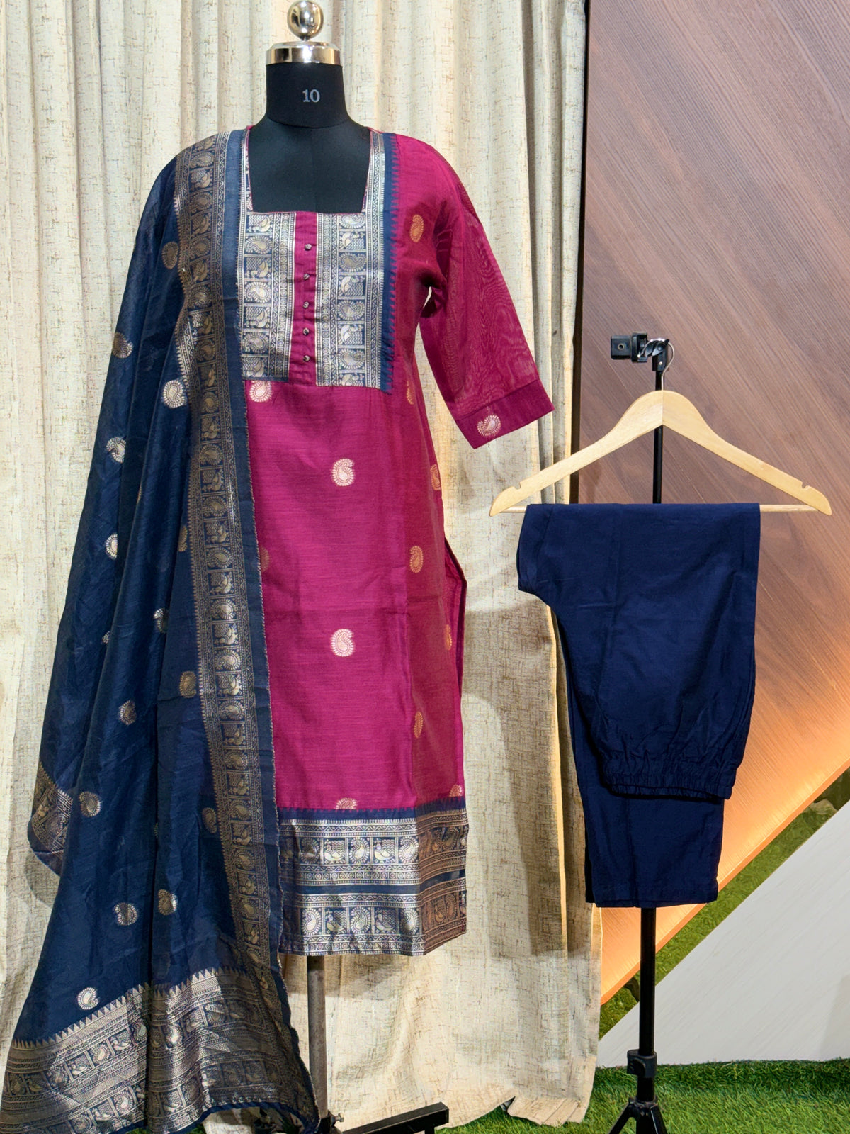 S279   - Kurti with Pant and Dupatta