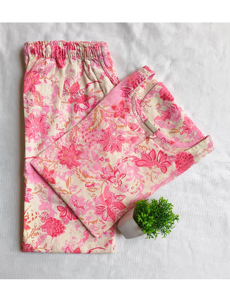 4118 - Cotton Flex Night Suit Sets
