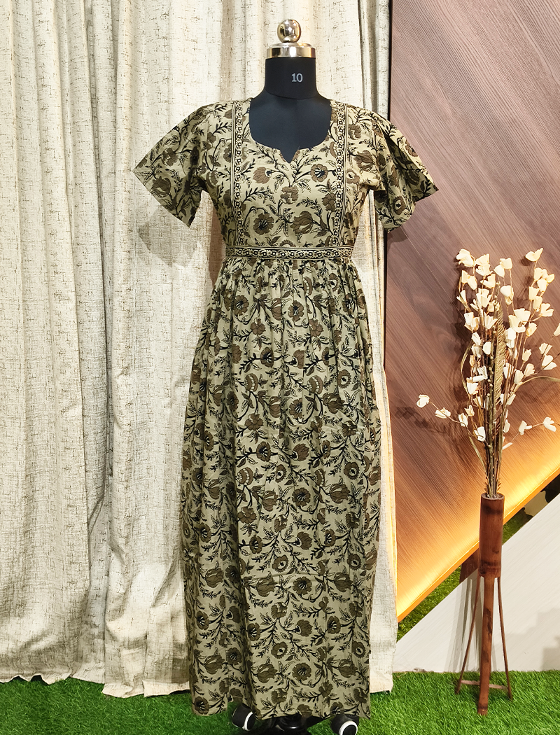 7252 - Frock Style Nighty