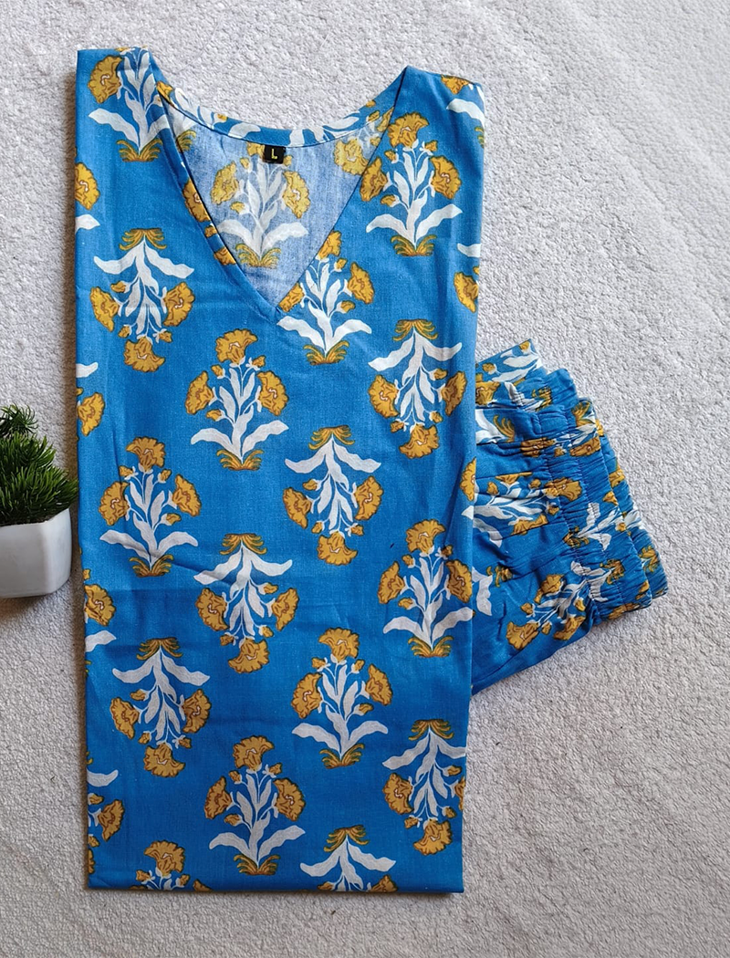 7126 - Cotton Night Suit Sets