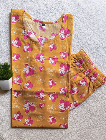 7133 - Cotton Night Suit Sets