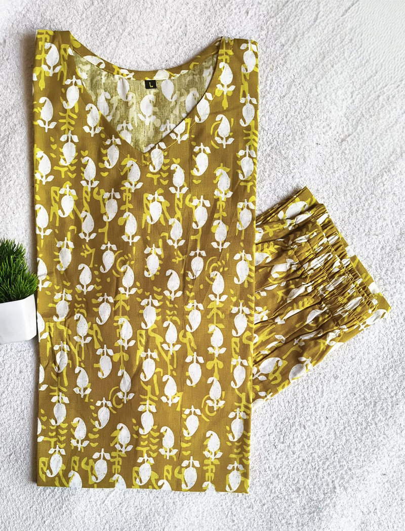 7137 - Cotton Night Suit Sets