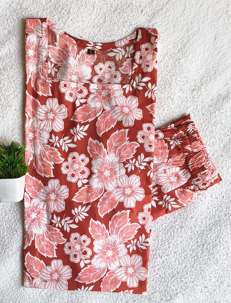 7138 - Cotton Night Suit Sets